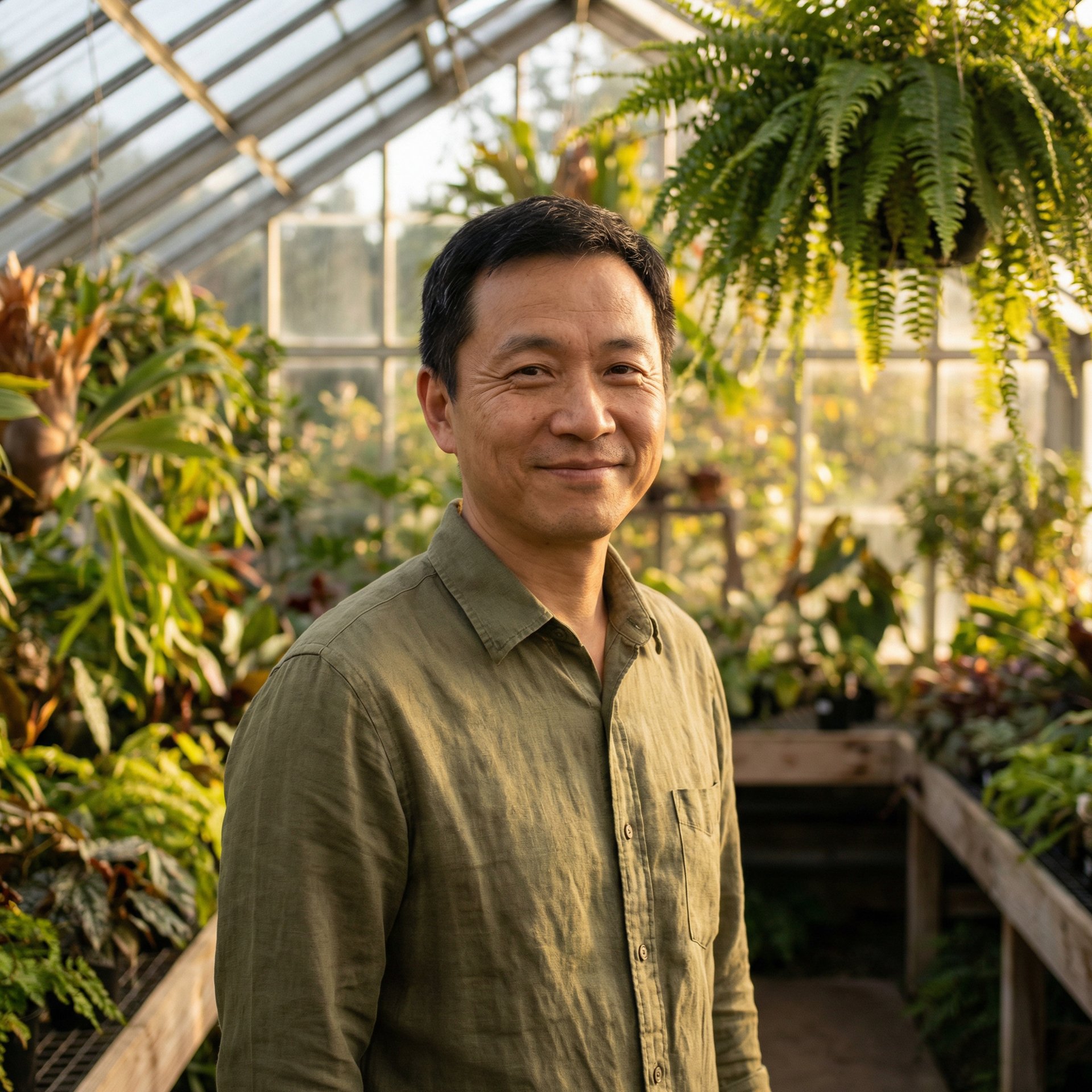 看片首席植物顾问陈绿源